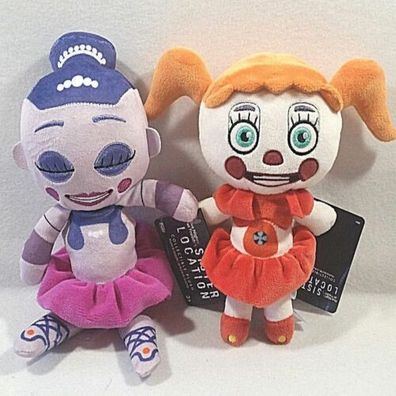 CFNAF Five Nights at Freddy´s Doll Circus Baby & Ballora Stuffed Plush Gift Toy