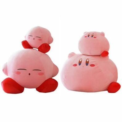 Kawaii Kirby Adventure Run Plush Soft Doll Stuffed Animal Toy Kid Birthday Gift