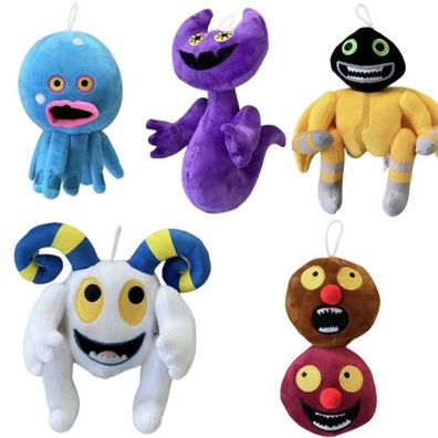 My Singing Monsters Stuffed Doll Wubbox Plush Toy Cartoon Animals Soft Kids Gift