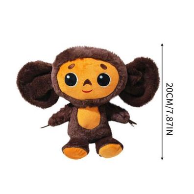 Cheburashka Plush Toy Big Eyes Monkey Doll Baby Kids Sleep Appease Doll Toy Gift