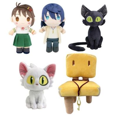 Suzume No Tojimari Plush Toys Cute Anime Cat Soft Stuffed Cartoon Doll Kids Gift