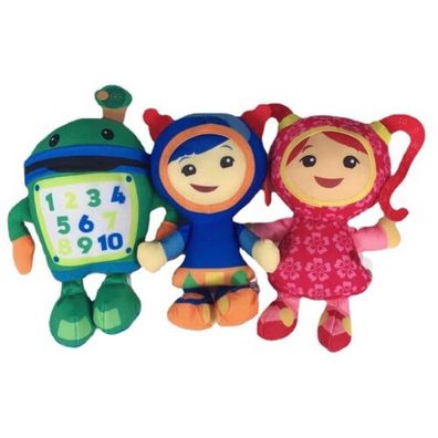 22cm/8inch Team Umizoomi Bot Milli Geo Plush Doll Stuffed Toy Kids Birthday Gift