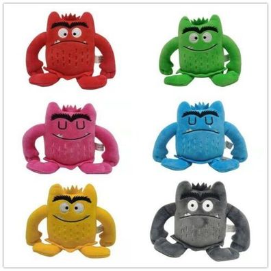 New Good Night Story The Color Monster Plush Toy Stuffed Doll Kids Xmas Gift DE