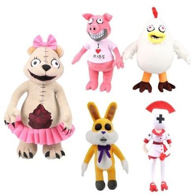 Dark Deception Dread Ducky Plush Toy Murder Monkey Reaper Pig Stuffed Doll Gifts