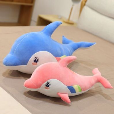 40 cm Delfin weiches Pluschtier Teddy kuschelig Spielzeug