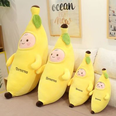 Bananenobst Pluschtier Stoffpuppe Kinder Geburtstagsgeschenk Spielzeug