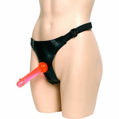 Crotchless Strap On Harness Jelly mit 2 Dildos