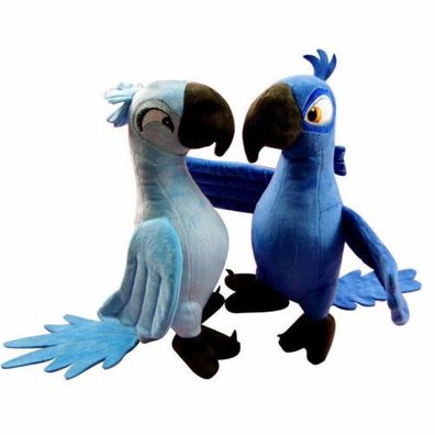 Rio Movie Blu Jewel Plush Toy Parrot Bird Stuffed Animal Doll Soft Kid Gift Toys