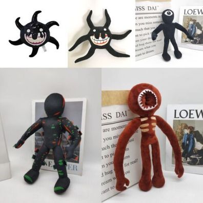 DE Game Roblox Doors Plush Doll Stuffed Figure Screech Glitch Monster Doll Toy