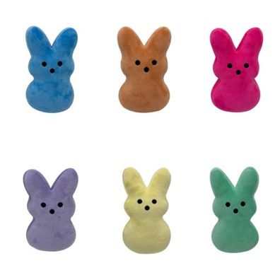 Cute Peeps Just Born Soft Stuffed Marshmallow Rabbit Easter Bunny Plush Toy-kids