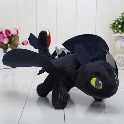 How To Train Your Dragon Figures zahnlose Kinder Stofftier Pluschtier Puppe