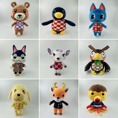 Animal Crossing Raymond Soft Plush Toys KK Slider Tom Nook Kids Stuffed Dolls