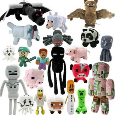 Minecraft Plush Animal Enderman Cuddly Toy MC Creeper Doll Stuffed Toys XMAS