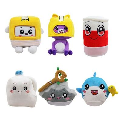 Lankybox BOXY / FOXY / ROCKY Plush Stuffed Toy Kids Plushie Doll Game XMAS Gift