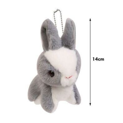 Real Life flauschiges Kaninchen Pluschtier lebensechte Hase Puppe Spielzeug
