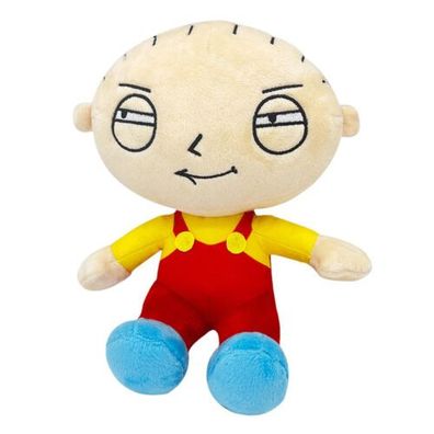 Large Family Guy Stewie Griffin Red Overalls Plush Stuffed Toy