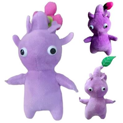 Cute purple Pikmin Plush Stuffed Animal Plüschtiere Spielzeug Pillow Toy