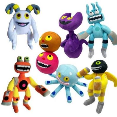 My Singing Monsters Wubbox Plush Toy Cartoon Animals Soft Stuffed Doll Kids Gift