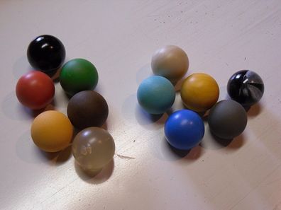 Minigolfbälle 12er Set, Spezialbälle für Hobbyspieler