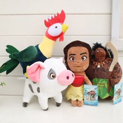 Moana pet pig Pua Maui Pua Heihei Stuffed Plush Soft Toy Plush Animals Kids Toy