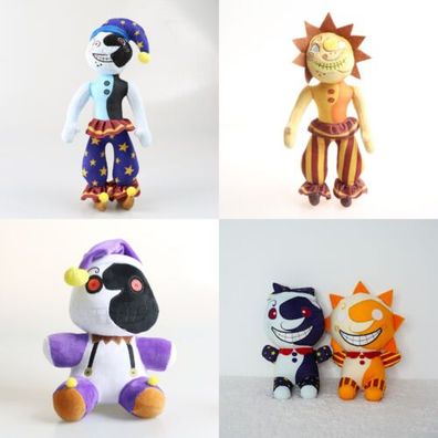 Sundrop FNAF Clown Plüsch puppe Sundrop und Moondrop Plüschtiere Spielzeug