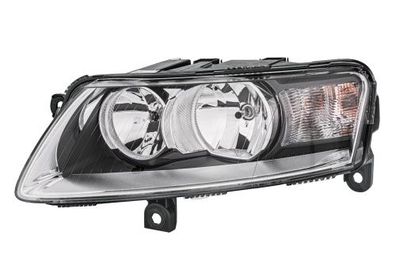 HELLA 1EE 008 880-011 Halogen-Hauptscheinwerfer - links - für u.a. Audi (Faw) A6L (C6