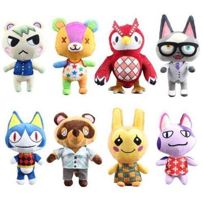30cm/11.8in Animal Crossing Plush Toy Stitches Bob Marshal Celeste Stuffed Dolls