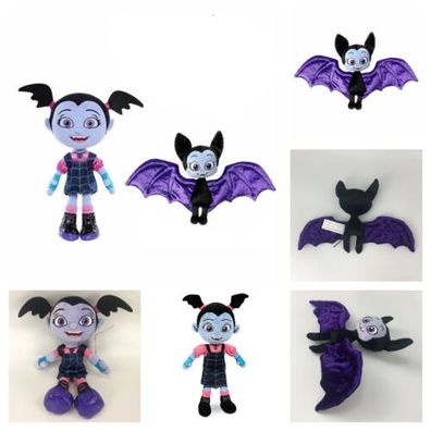 Cute Vampirina Plush Toys Anime Character Vampire Girl Bat Stuffed Doll Kid