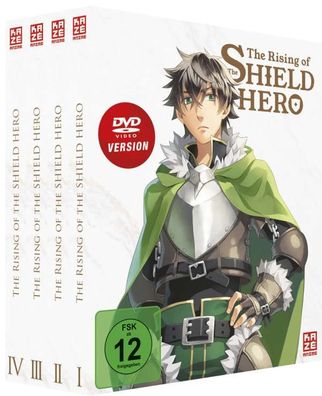 Rising of the Shield Hero - Staffel 1 (DVD) GA Gesamtausgabe, Bundle 4 Disc - ...