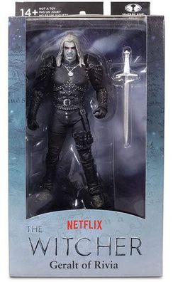 MERC Witcher Geralt of Rivia (Netflix) Statue PVC 22cm - - (Merchandise / Merch...