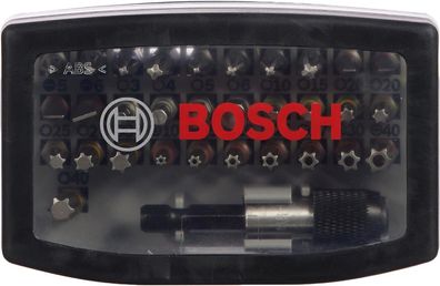 Bosch Professional 32tlg. Schrauberbit-Set (PH-, PZ-, Hex-, T-, TH-, S-Bit)