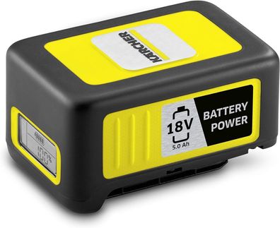 Kärcher Battery Power 18/50, 18 V, 5 Ah, Energieverbrauch 90 Wh, Echtzeitanzeige
