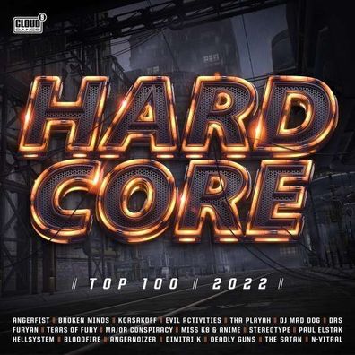 Various Artists: Hardcore Top 100-2022 - - (CD / H)