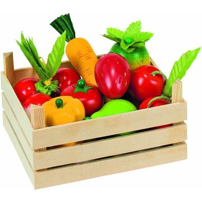 Goki Obst und Gemüse in Box, 10dlg.