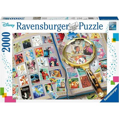Ravensburger Puzzle Disney: Meine Lieblingsbriefmarken 2000 Teile