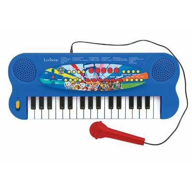 Lexibook - Paw Patrol - Elektronisches Keyboard mit Mikrofon (32 Tasten) (K703PA)
