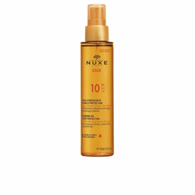 Nuxe Sun Tanning Oil for Face and Body SPF10