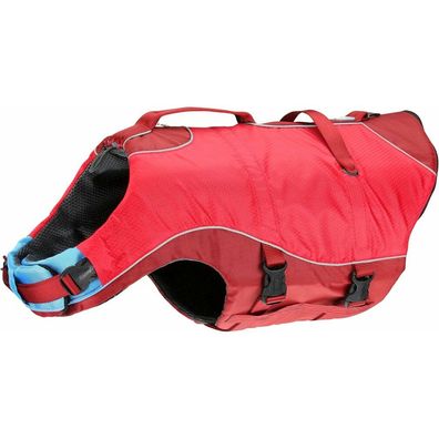 Kurgo Life Jacket Surf N Turf Comfortable Dog Life Jacket - Red - Extra Small