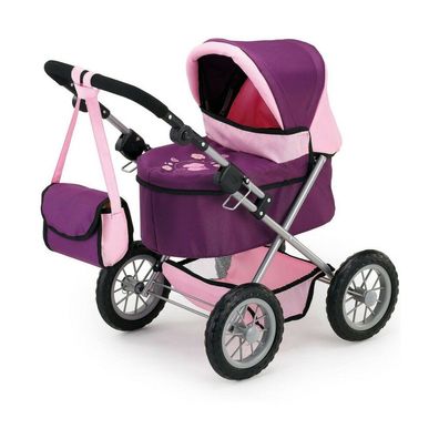Bayer Doll Carriage Trendy - Pink / Purple