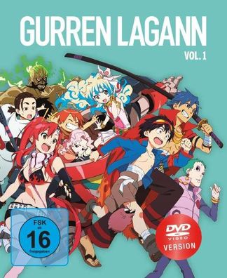 Gurren Lagann - Vol.1 (DVD) Min: 350/ DD/ WS 2Disc - AV-Vision - (DVD Video / Anime)