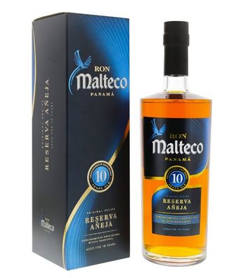 Ron Malteco 10 Reserva Añeja Rum (, 0,7 Liter) (40 % Vol., hide)