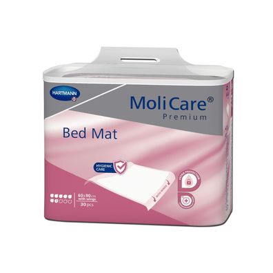 MoliCare® Premium Bed Mat Bettschutzunterlage 7 Tropfen, 60 x 90 cm mit Flüge| Packun
