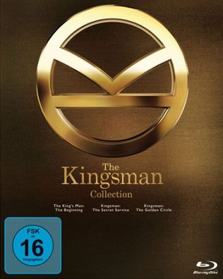 Kingsman - Movie Collection 1-3 (BR) 3Disc Min: 401/ DD5.1/ WS - Disney - (Blu-ray Vi