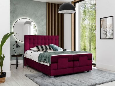 Doppelbett Einrichtung Luxus Bett Design Modern Holz Textil Möbel Neu