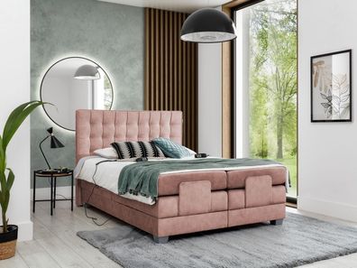 Bett 160x200cm Einrichtung Schlafzimmer Polsterbett Textil Modern Möbel Neu