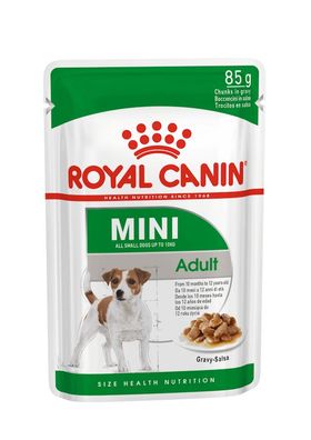 Royal Canin Frischebeutel Mini Adult in Soße 12 x 85g