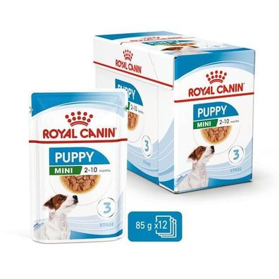 Royal Canin Frischebeutel Mini Puppy in Soße 12 x 85g