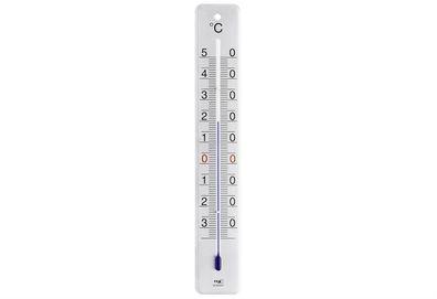 TFA Innen-Außen-Thermometer Edelstahl gebürstet 4,5x9x2,8cm