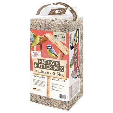 Delicia Energie Futter-Mix 9,5 kg Vogelfutter Wintervogelfutter Ganzjahresfutter