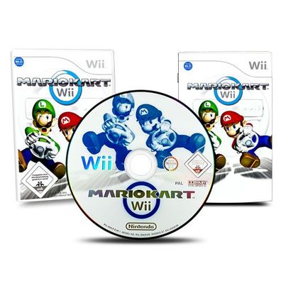 Wii Spiel Mario Kart ohne Lenkrad